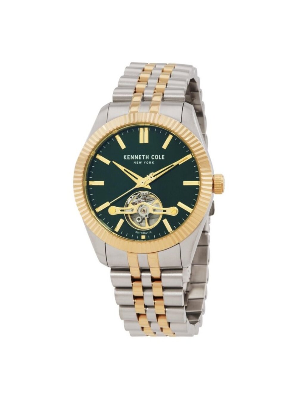 NWT Kenneth Cole New York Automatic Green Dial Men's Watch